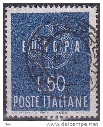 EUROPA - CEPT - Michel - 1959 - Italië -  Nr 1056 - Gest/Obl/Us - 1959