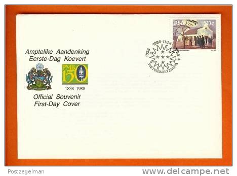 RSA 1988  Enveloppe Pietermaritzburg 150 Years 765 - Covers & Documents