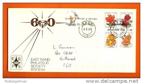 RSA 1979 Enveloppe ERPS Exhibition Roses With Address - Philatelic Exhibitions