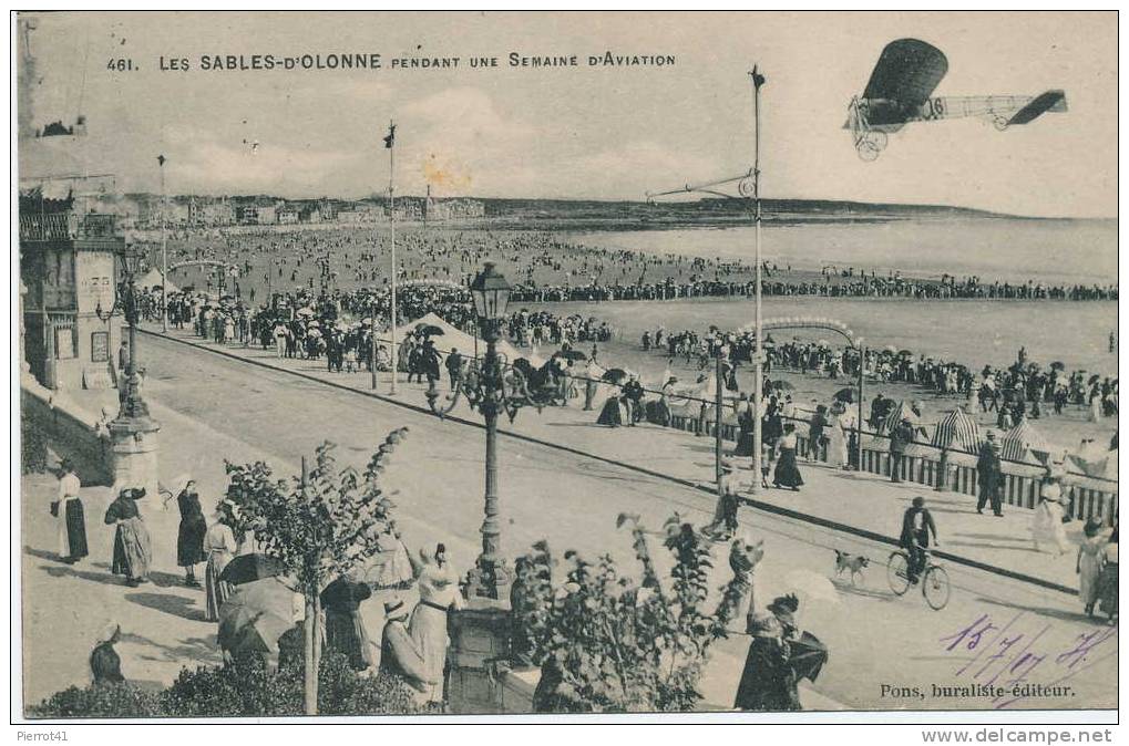 Les Sables D'Olonne Pendant Une Semaine D'aviation - Sables D'Olonne