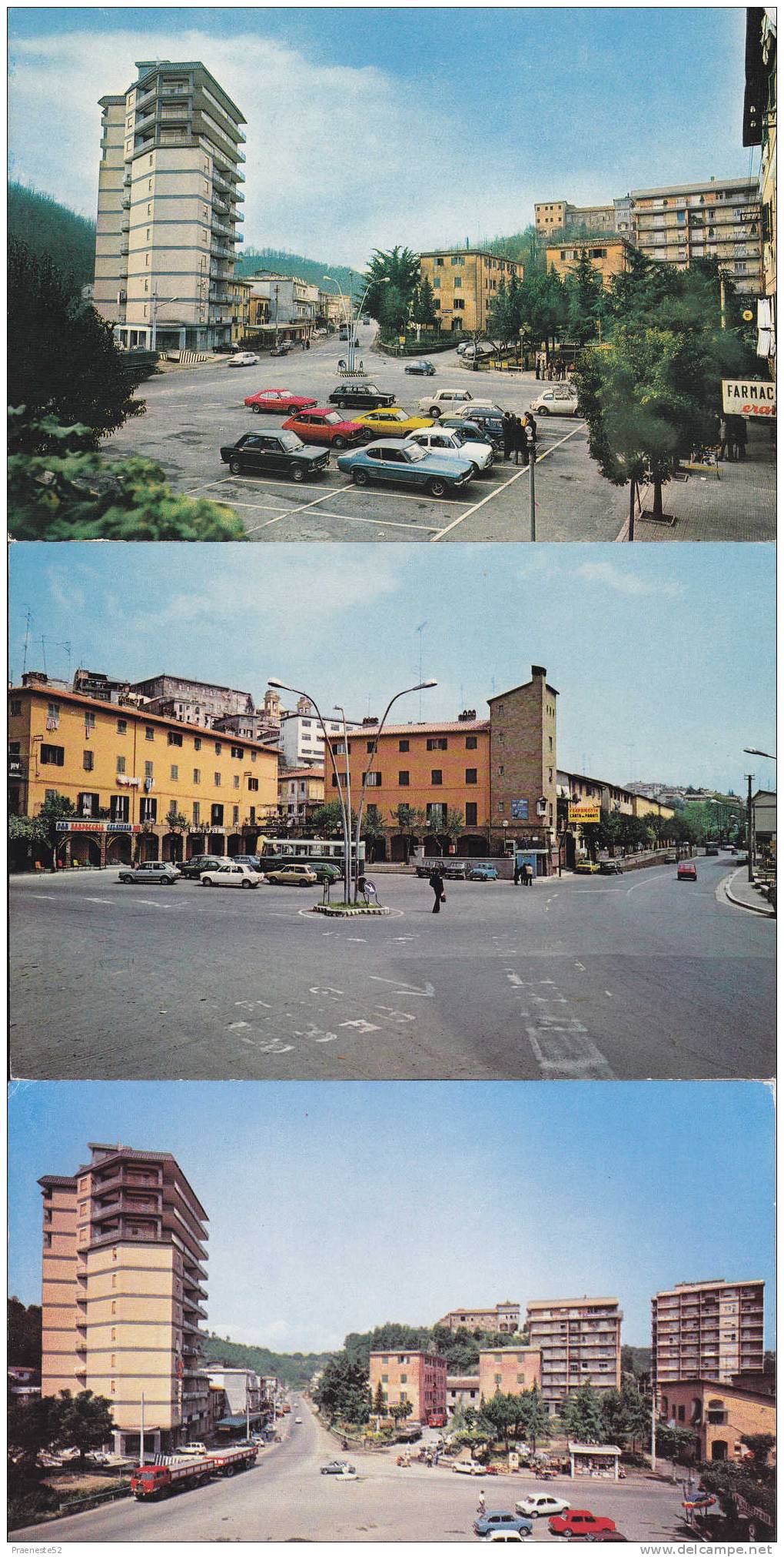 Valmontone .roma. Piazza Della Repubblica -via Casilina N.3 Cartoline - Altri & Non Classificati