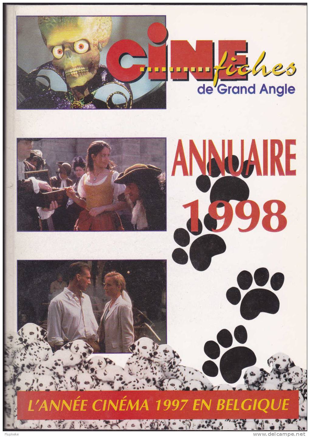 Ciné Fiches De Grand Angle Annuaire Année Cinéma 1997 - Cinéma/Télévision