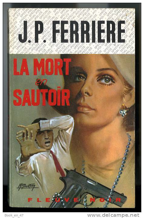 {73534} J P Ferriere ; Spécial Police N° 770 ,  EO 1970.    " La Mort En Sautoir "    " En Baisse " - Fleuve Noir