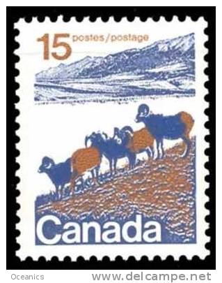 Canada (Scott No. 595 - Paysages / Landscape) [**] Perforation 12.5 X 12.0 (Winnipeg Tagging) - Neufs