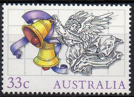 Australia 1985 Christmas 33c Angel With Bells MNH - Neufs