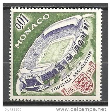 1 W Valeur Unused, Non Oblitérée - FOOTBALL - MONACO * 1963 - N° 1272-12 - Berühmte Teams