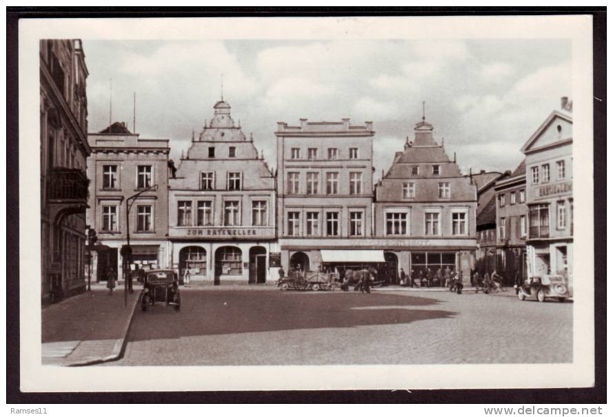 GÜSTROW - Marktplatz 1956 - Guestrow