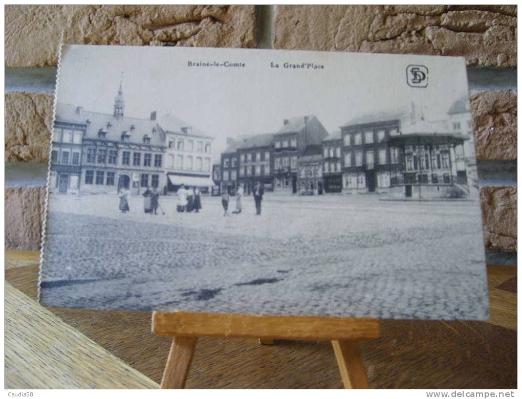 Braine - Le Comte, La Grand´ Place. - Braine-le-Comte