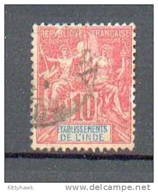 INDE 168 - YT 14 Obli - Used Stamps