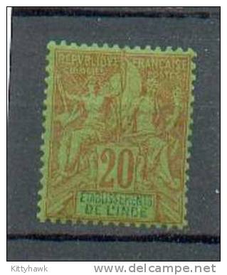 INDE 170 - YT 7 * - Unused Stamps