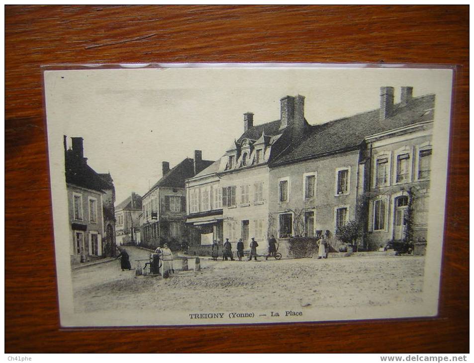 TREIGNY  LA PLACE   ANIMEE - Treigny