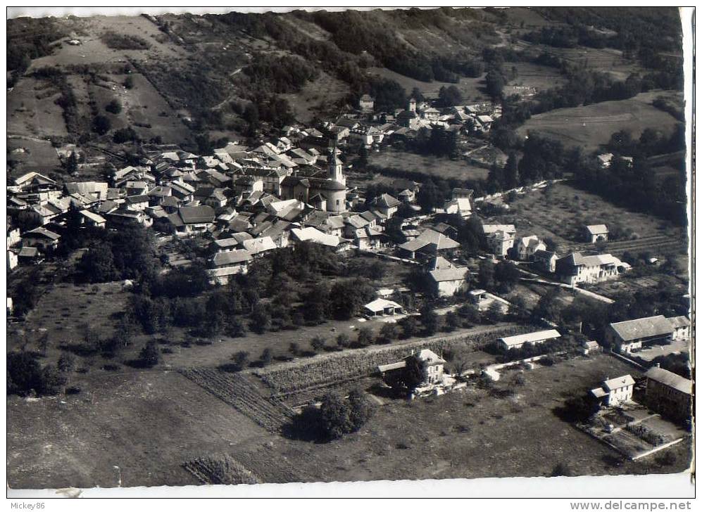 GRESY Sur ISERE--datée  1964--Vue Générale Aérienne  ,cpsm Gd  Format N° S 46052  éd Cellard - Gresy Sur Isere