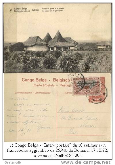 Congo Belga 001 - Geïllustreerde Briefkaarten (1971-2014) [BK]