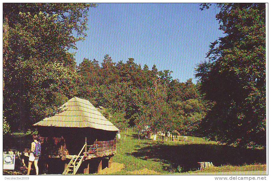 B3303 Romania Water-Mill With Threee Horizontal Wheels Arcani Gorj Not Used Perfect Shape - Moulins à Eau