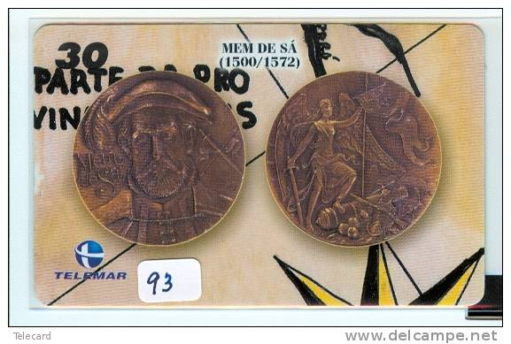 Telefonkarte  Argent De Banque (93)  Money  Geld Geldstuk Munt Coin - Stamps & Coins