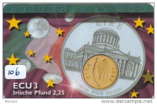 Denmark EURO ECU FINLAND  (106) PIECES ET MONNAIES MONNAIE COIN MONEY PRIVE 700 EX * FLAG - Francobolli & Monete