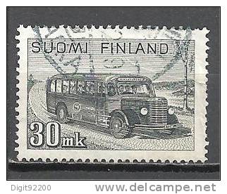 1 W Valeur Used, Oblitérée - AUTOCAR - YT 316 - FINLAND * 1946 - N° 1278-1 - Used Stamps