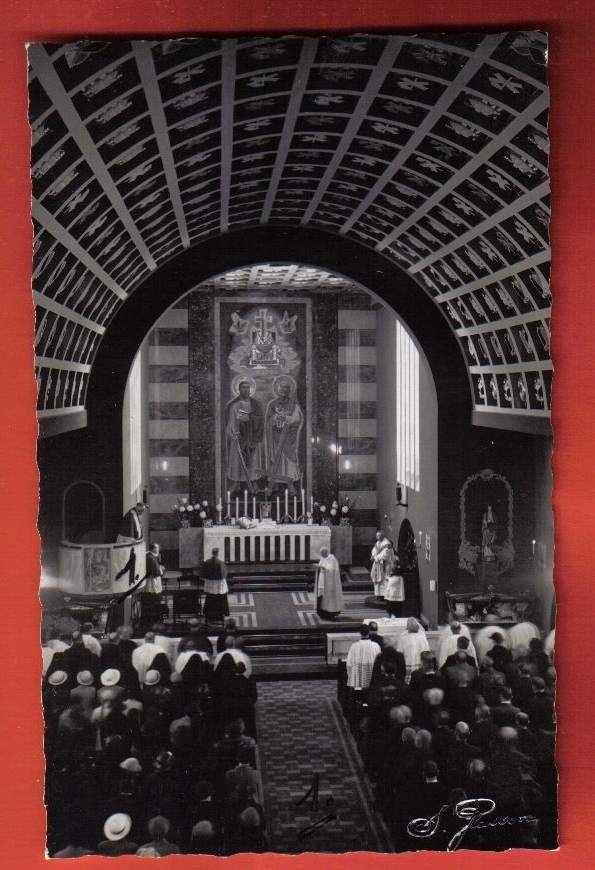 M176 Consécration De L'Eglise D'Orsonnens Le 8 Octobre 1936. ANIME.Non Circulé.Glasson.Petite Déchirrure Bas Droit - Autres & Non Classés