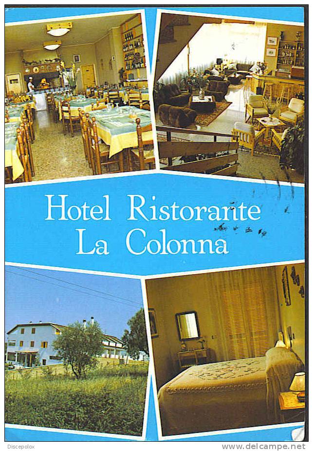 A2287 Mentana ( Roma ) - Hotel Ristorante Colonna  /  Viaggiata  1987 - Altri & Non Classificati