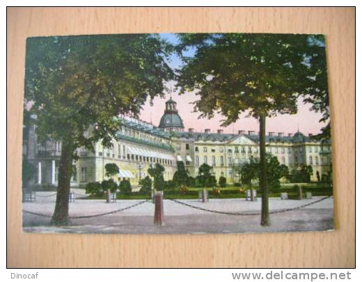 Karlsruhe - Residenzschloß - Gel. 1916, Germany, Deutschland, USED - Karlsruhe
