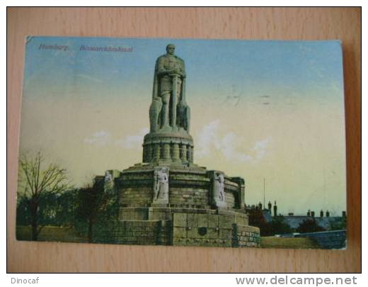 Hamburg - Bismarckdenkmal - Gel. 1911, Germany, Deutschland, USED - Andere & Zonder Classificatie