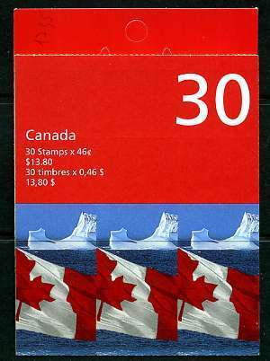 CANADA  1998 Carnet Drapeau Et Iceberg Carnet De 30 Scott: BK 215 - Carnets Complets