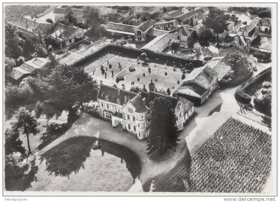 CARTE PHOTO MARGAUX - CHATEAU LASCOMBES - VUE AERIENNE - Margaux