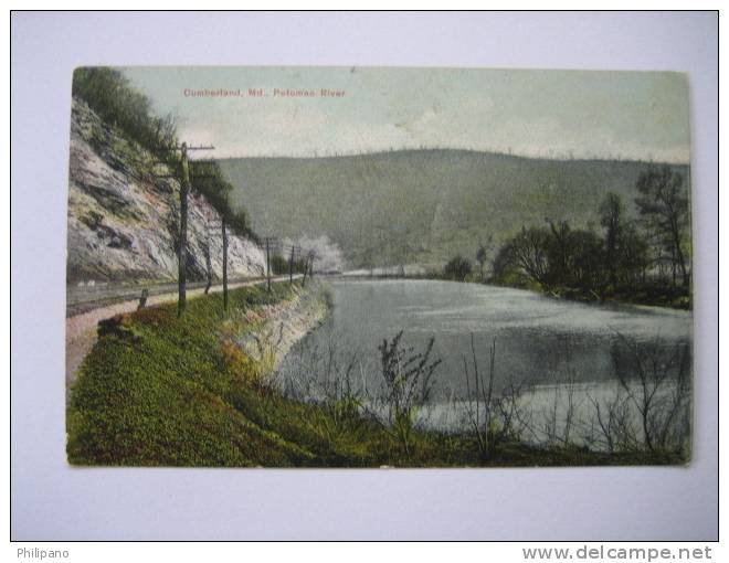 Cumberland Md     Potomac River    Circa 1907 - Autres & Non Classés