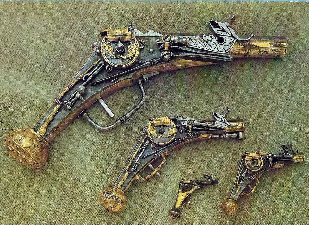 Radschloßpistolen  Arme A Feu Pistol  1166 - Ausrüstung
