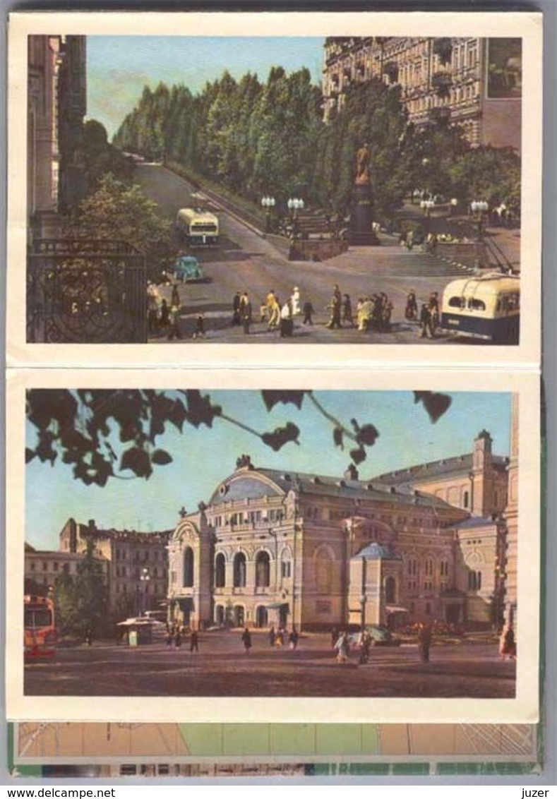 Ukraine: Kiev. Photoalbum. Size like postcards