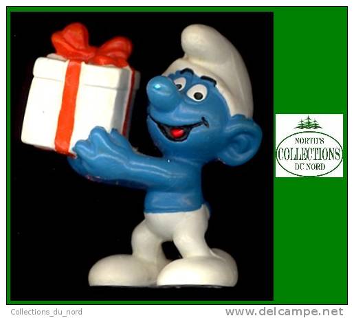 Smurf Gift Bully Germany / Schtroumpfs Cadeau - Smurfs