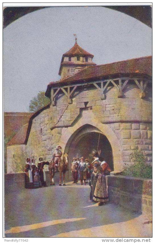 GERMANY - BAVARIA - ROTHENBURG O. TAUBER - Spital Bastel - GUARD - NURSES - Rothenburg O. D. Tauber