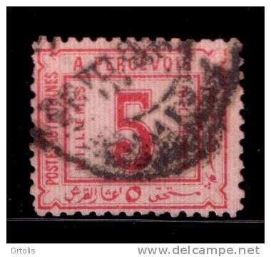 EGYPT /  1888 / USED  / POSTAGE DUE / 2 SCANS . - 1866-1914 Khedivate Of Egypt
