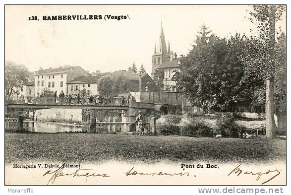 RAMBERVILLERS. Pont Du Boc - Rambervillers