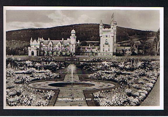 RB 550 - 3 Real Photo Postcards  Royal Deeside Balmoral Castle  Crathie Church Aberdeenshire Scotland - Aberdeenshire