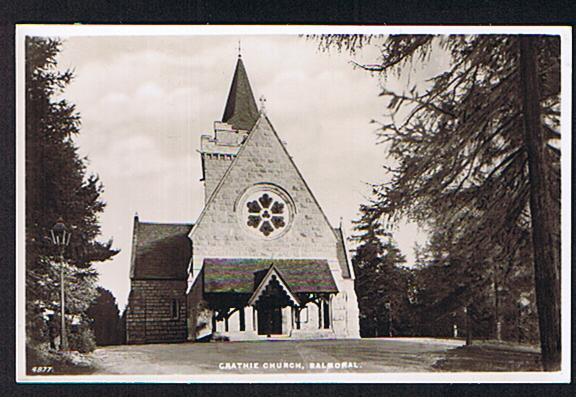 RB 550 - 3 Real Photo Postcards  Royal Deeside Balmoral Castle  Crathie Church Aberdeenshire Scotland - Aberdeenshire