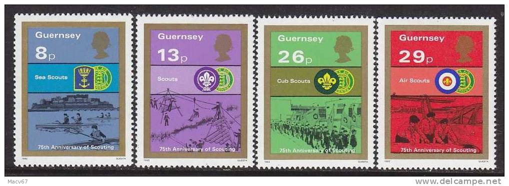 Guernsey 246-9    **  SCOUTING - Guernsey