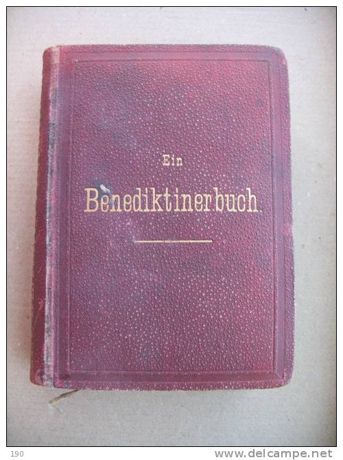 Ein Benediktinerbuch Von Sebastian Brunner - Alte Bücher