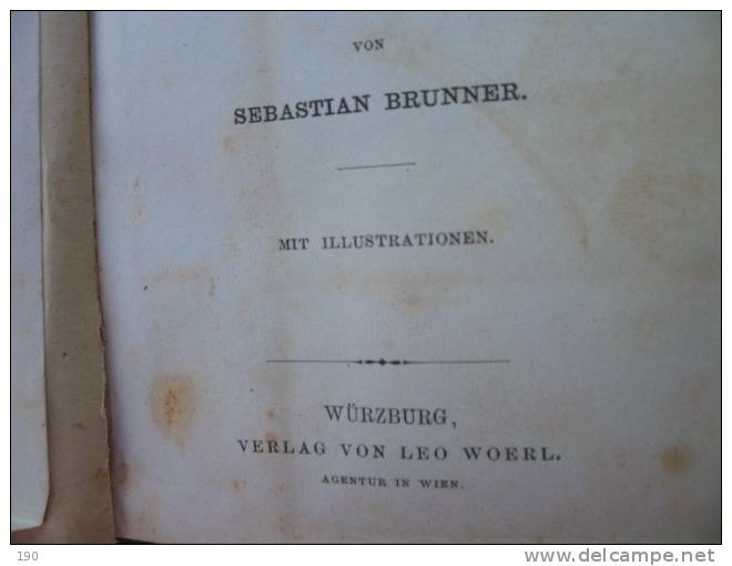 Ein Benediktinerbuch Von Sebastian Brunner - Alte Bücher