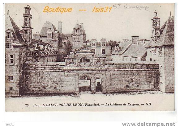 Dép 29 -  RF21245 - Saint Vougay - Château De Kerjean - Bon  état - Saint-Vougay