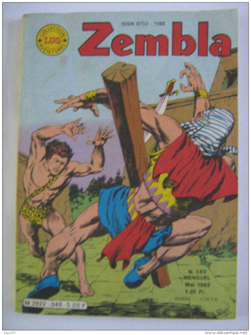 BD - ZEMBLA  N° 340 -  éditions :  LUG - Petit Format - - Zembla