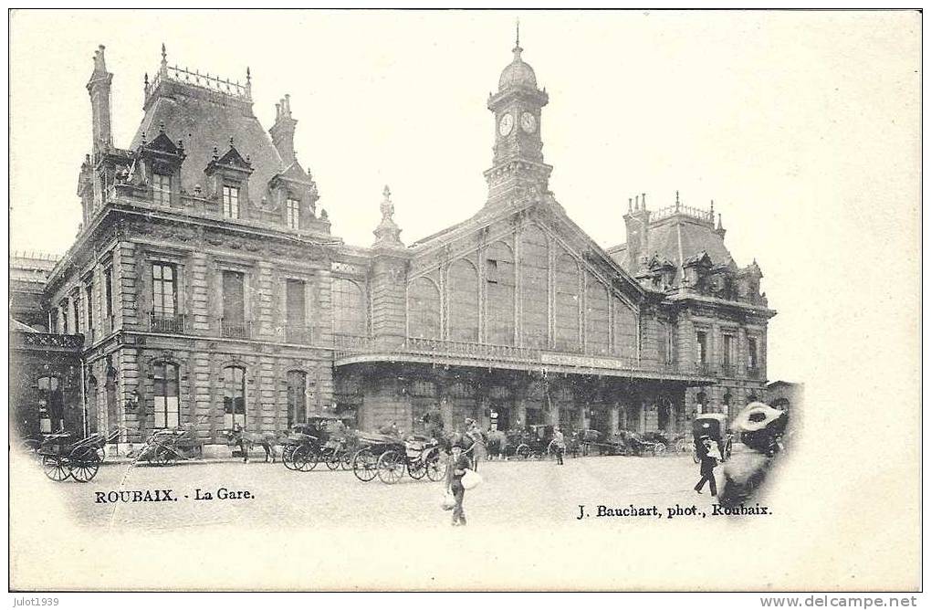 ROUBAIX ..-- 59 . NORD ..-- La Gare . - Roubaix