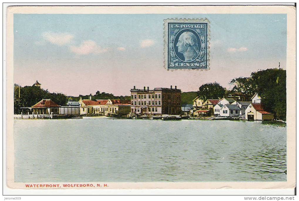 ETATS-UNIS - NEW HAMPSHIRE - CPA - Waterfront, Wolfeboro - Other & Unclassified