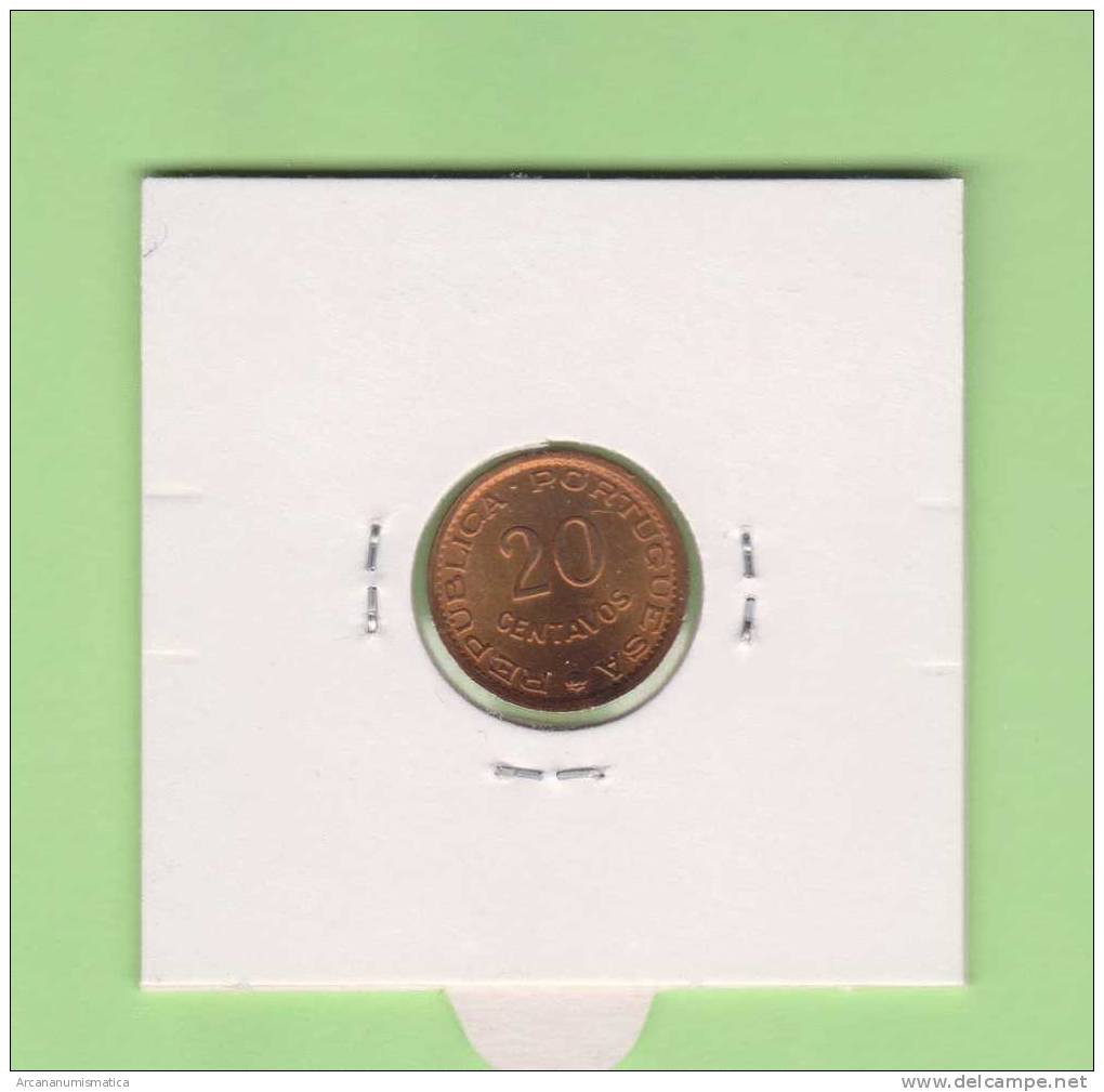 MOZAMBIQUE   20  CENTAVOS  1.974  BRONCE  KM#88  SC/UNC    DL-8379 - Mosambik