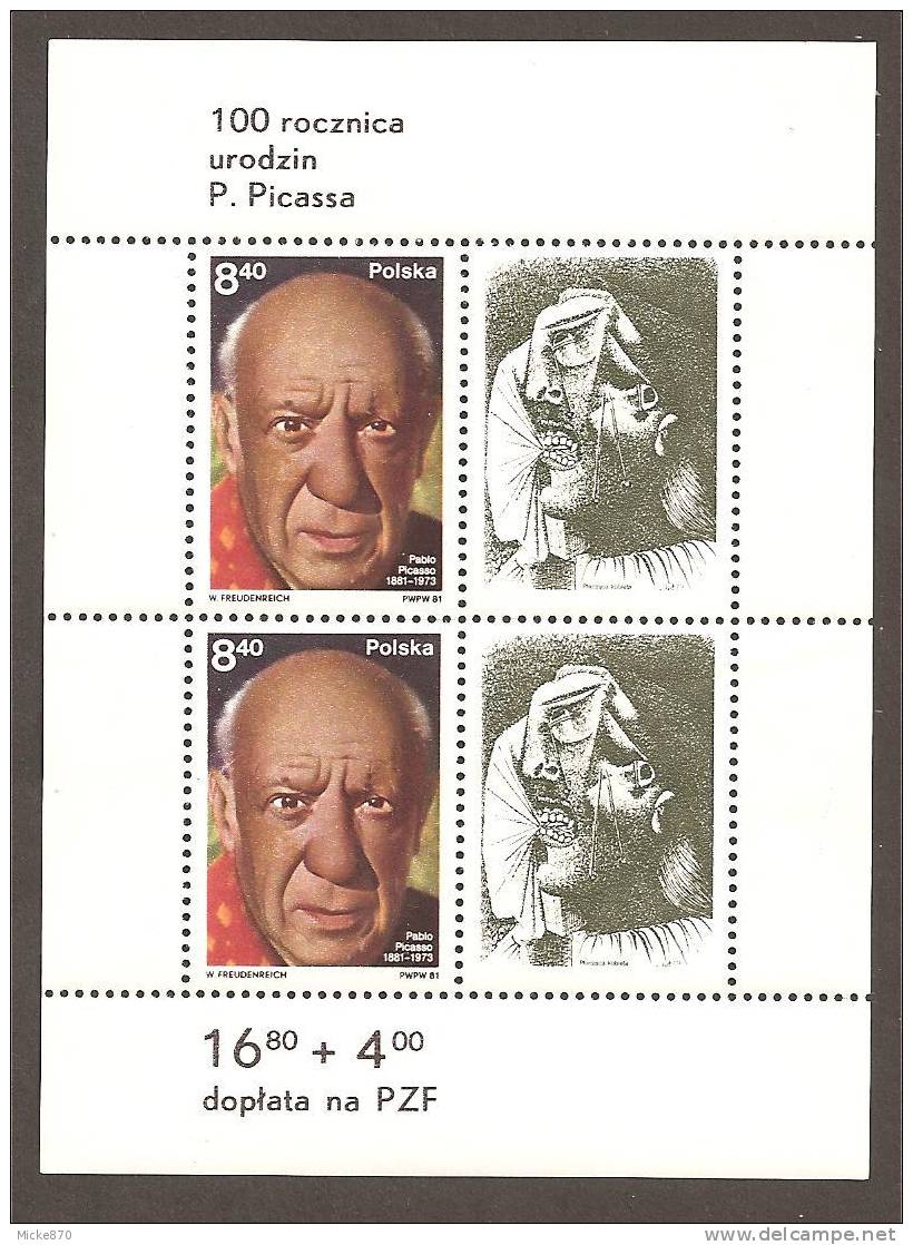 Pologne Bloc N°92 Neuf** Picasso - Neufs