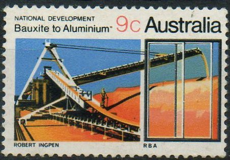 Australia 1970 National Development 9c Aluminium MNH - Neufs