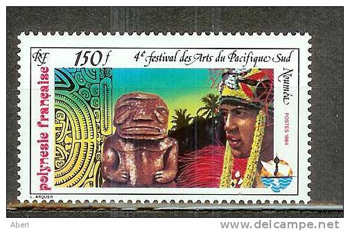 POLYNESIE  N° 222**    4éme Festival Des ARTS Du Pacifique - Unused Stamps