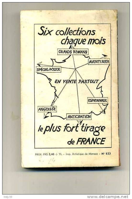 - LUMIERE EMPOISONNEE . PAR S. LAFOREST . EDITIONS FLEUVE NOIR 1964 - Fleuve Noir