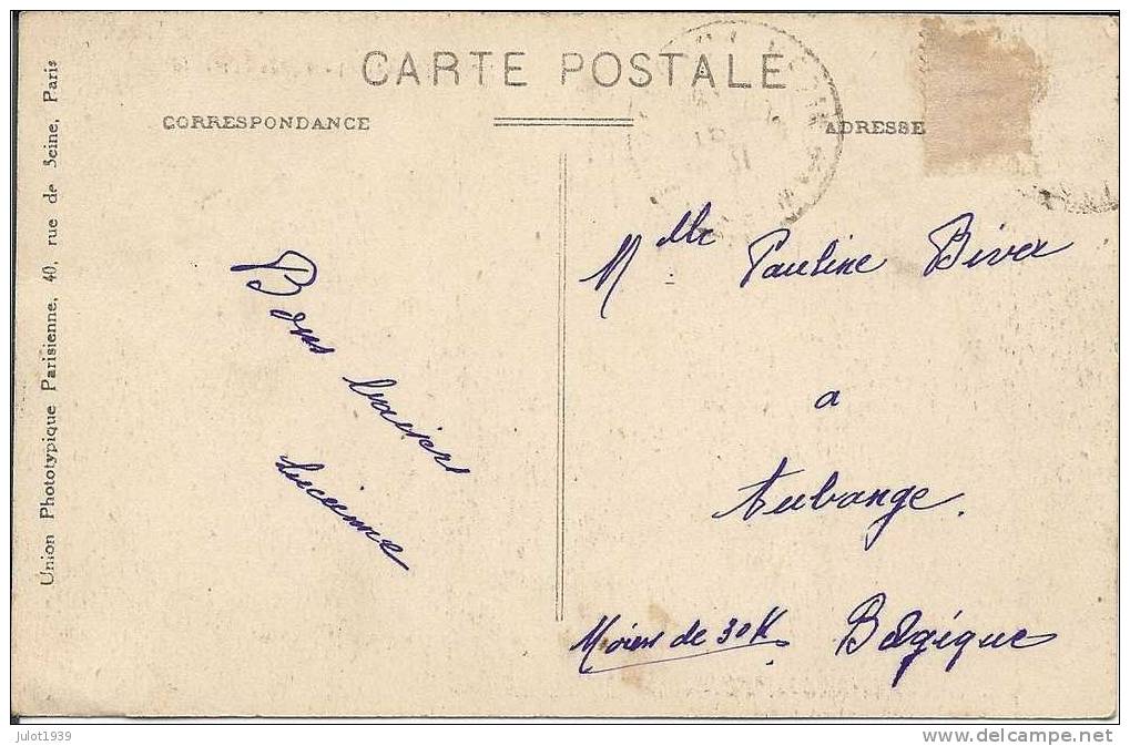 EPIEZ ..-- 54 . MEURTHE Et MOSELLE ..-- Eglise Et Mairie . Vers AUBANGE . Voir Verso . - Other & Unclassified