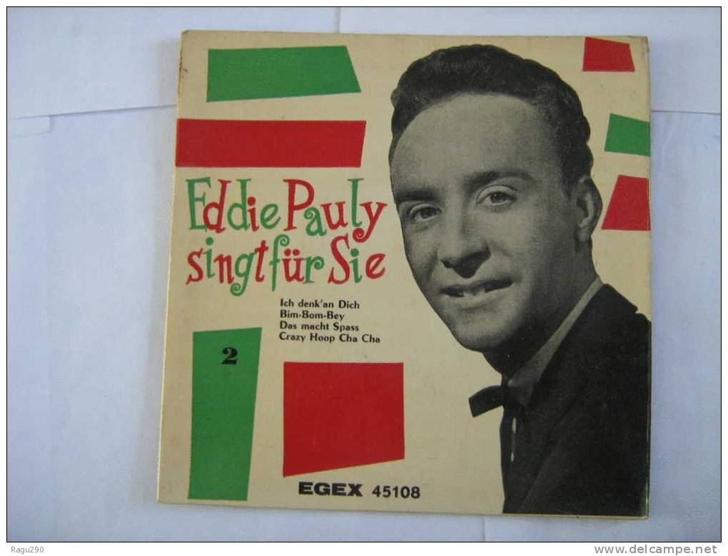 EDDIE PAULY SINGTFUR SIE - Autres - Musique Allemande